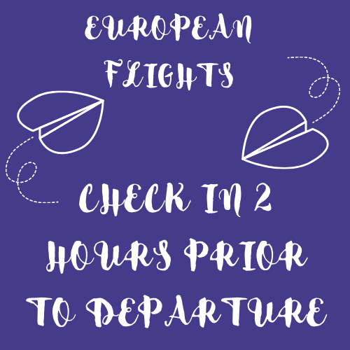 Southampton Airport Departures - european flights
