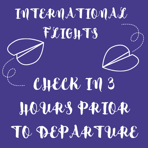Southampton Airport Departures - international flights
